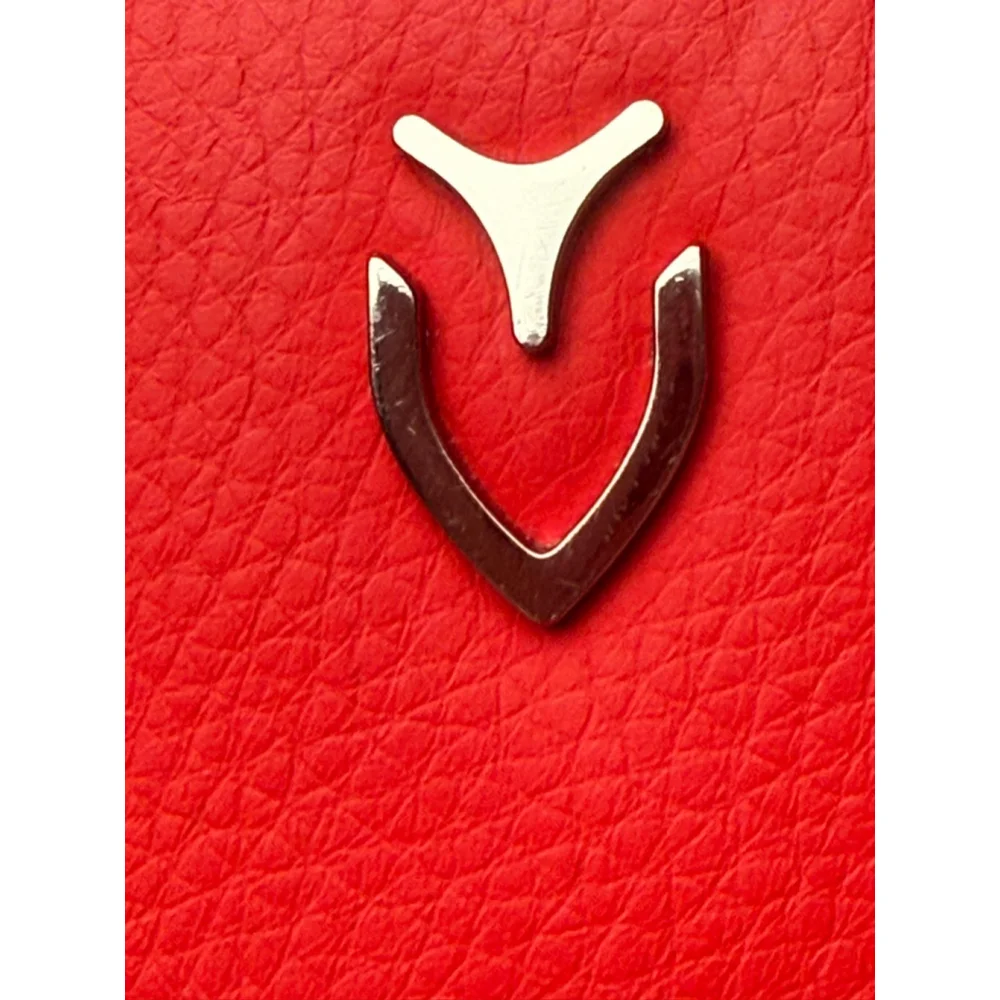 Women's Vessel Tote Bag Red/Silver One Size